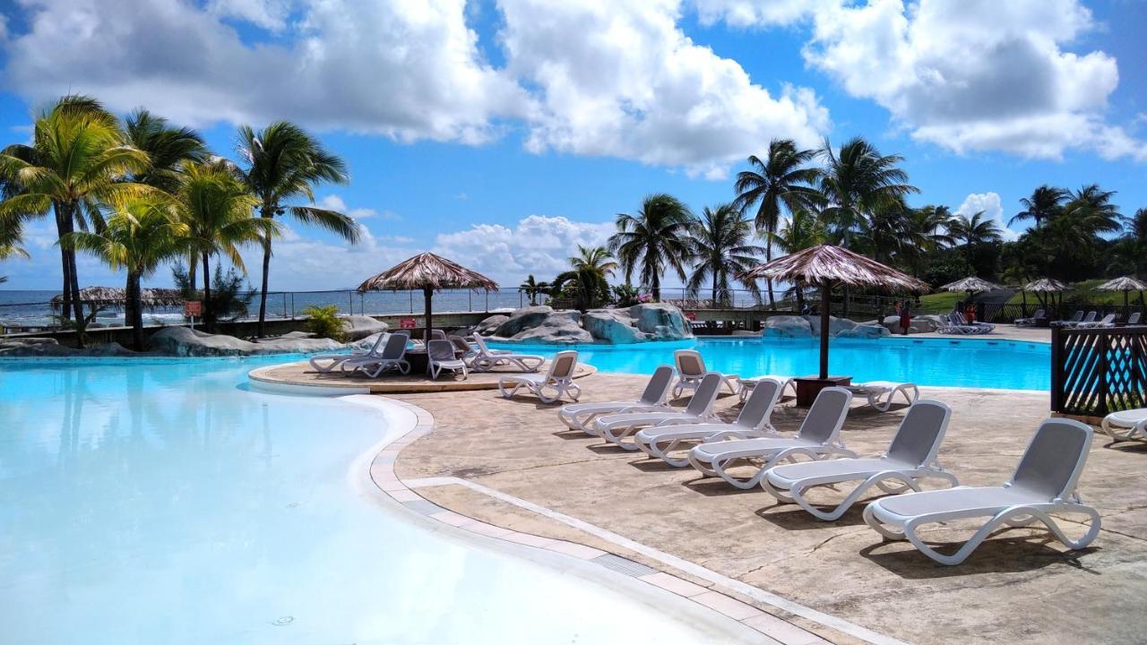 Studio Avec Grande Piscine, Plage Cannelle Caraibes Saint-Francois  Εξωτερικό φωτογραφία